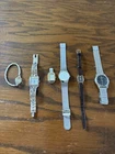 Vintage Watch Lot Bulova Seiko Timex More Untested
