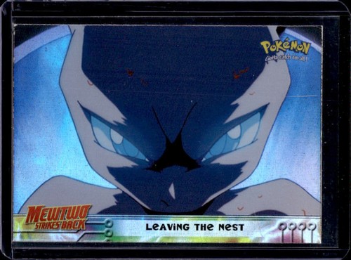 1999 Topps Pokemon the First Movie Leaving Nest Blue Logo #4