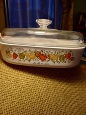 CorningWare A-10-B le Romarin Spice of Life P...