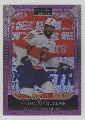 2021-22 O-Pee-Chee Platinum Violet Pixels 25/299 Anthony Duclair #144 0nr3