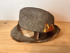 Vintage Dobbs Fifth Avenue New York Men's Hat Fedora Size 7.25 Wool Feather