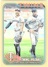 2024 Topps Update #US289 Twins Pillars: Stars Mash for Minnesota Gold #/2024