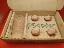 Mosser Glass Pink Depression Jennifer Set 2 Box Vintage Cambridge OH Miniature