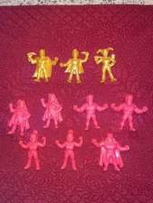 Wendy's Kids Toy  DC Super Heroes Figures Lot of 10 With 3 Gold 2023 2025