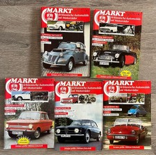 Oldtimer Markt - Jahrgang 1989 - 5 Hefte Nr. 1 + 3-6 - gelesen / gut erhalten