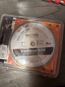 7" Ridgid Diamond Porcelain Blade