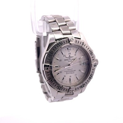 Breitling Colt Chronometre Automatic A17350 Stainless Steel Wristwatch 38mm
