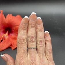 Stunning Unique Handmade 925 Sterling Silver Stackable Band Ring B99