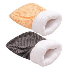 Cat Winter Sleeping Bag Soft Warm Puppy Cave Soft Cat Nest Bed For Pet