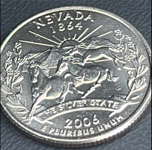 2006 D Washington Quarter Nevada In Pristine Condition - Picture 6 of 7