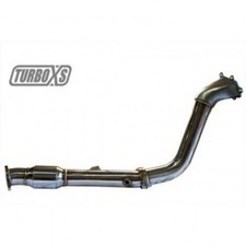 Turbo Xs Ws02-sbe Wrxsti 04-08 Forester Xt Catted Stealth Back Exhaust