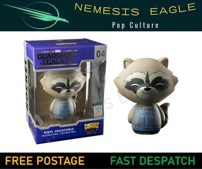 Marvel Guardians of the Galaxy Rocket Racoon 6'' Vinyl Figur 2015 SDCC EXKLUSIV