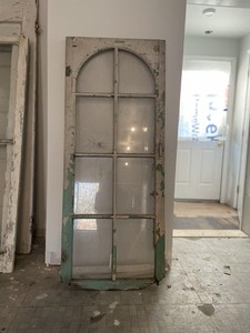 Antique Vintage Arched Window