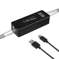 Phantom Power Supply 48V/12V Switch, Rechargeable Portable Phantom Power for ...