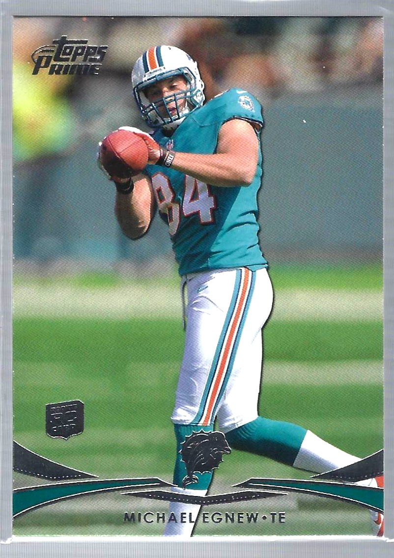 2012 Topps Prime Retail Football  #74 Michael Egnew Rookie Miami Dolphins
