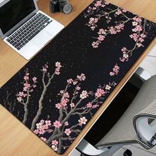 40 90cm XXL Cherry Blossom Desk Mat - Large Gaming Mousepad with Vibrant Sakura