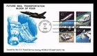 Dr Jim Stamps Scott C125A Future Mail Transportation Block Kmc Venture Fdc