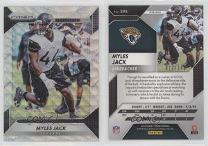 2016 Panini Prizm Rookie Blue Wave Prizm /149 Myles Jack #295 Rookie RC