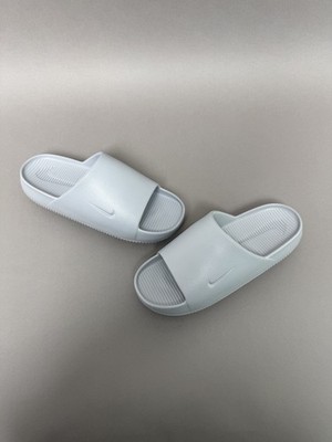 Nike Calm Slide Hausschuhe Herren EU 42,5 Wolf Grey FD4116-004