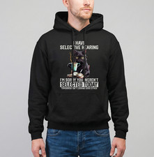 Funny Sarcasm I Have Selective Hearing Cat Humor Mens Womens Unisex T-shirt Gift