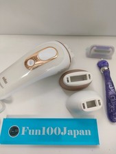 BRAUN PL5014 Silk Expert Pro5 IPL Hair Removal Device Used Tested Case adapter