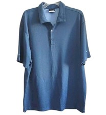 Nike Golf Dri Fit Mens Short Sleeve Polo shirt Blue size XL