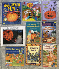 Kids' Halloween Books; Gr. 1-4; Funny, Spooky, ScoobyDoo, Hidden Pic, FREE SHIP
