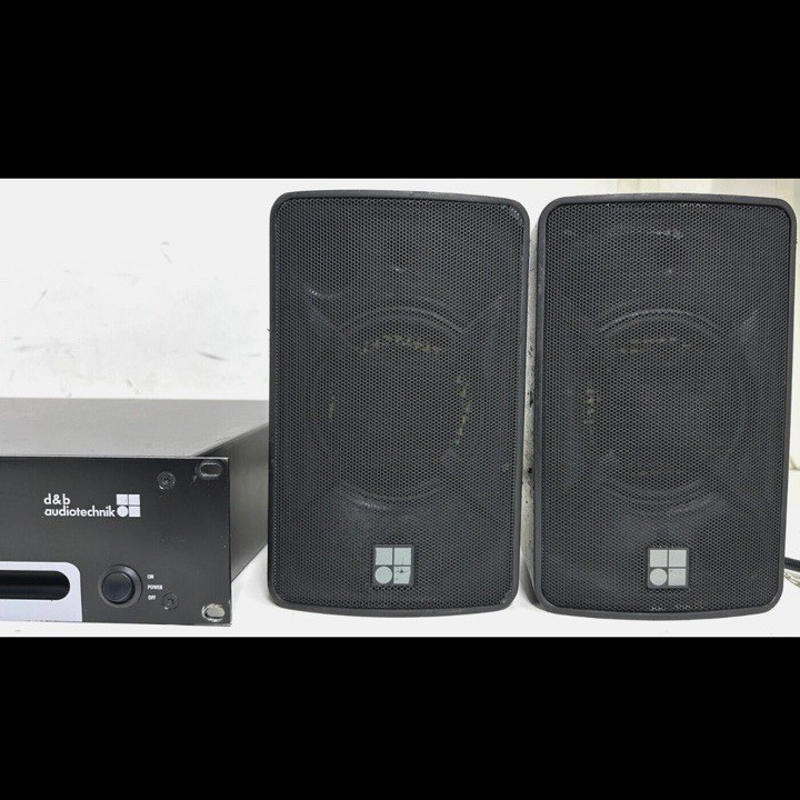 PAIR! of d&b audiotechnik E0 point source speakers w/ NL4. I have 3 pairs total