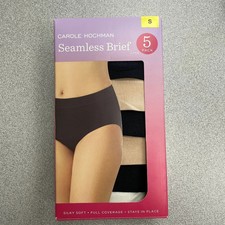 Carole Hochman Ladies Seamless Brief Pack of 4 or 5
