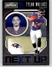 2021 Panini Playbook Next Up Tylan Wallace #TWA BAL