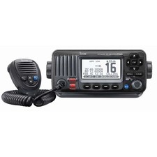 Icom M424G VHF a montaggio fisso con GPS integrato - Nero