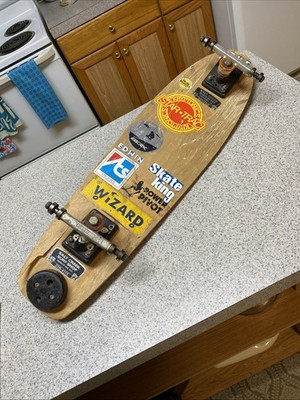VINTAGE Deck 70's 30” Skateboard KRYPTONICS ACS-651, Rad Pad