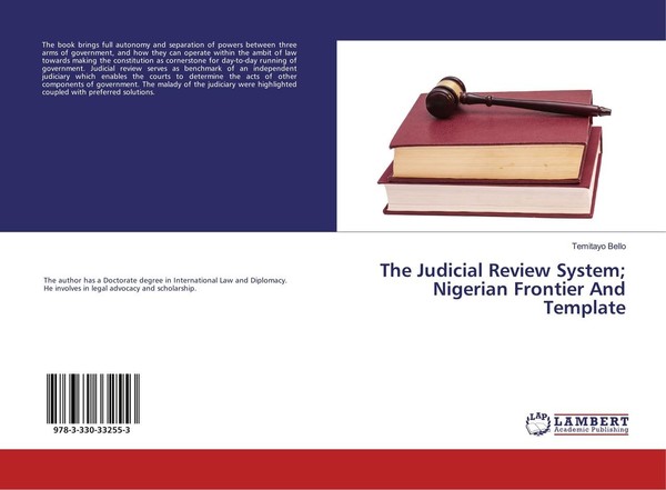 The Judicial Review System Nigerian Frontier And Template Temitayo Bello-image