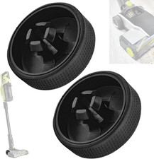 2 Pack Upgraded Replacement Wheel Compatible with Ryobi Cordless Stick Vacuum