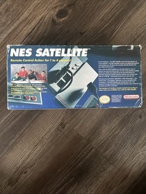 NES Satellite Remote Control Module Nintendo Complete CIB Stunning Condition!