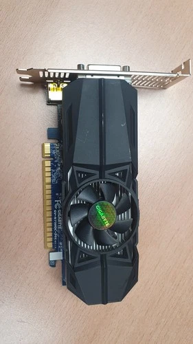 Gigabyte GeForce GTX 750 Video Graphics Card GV-N7500C-2GL supports 4 displays