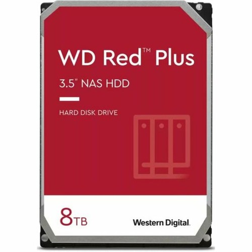 Hard Drive Western Digital Red Plus 3,5" 8 TB - 第 1/1 張圖片