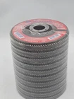 Sait 78011 4-1/2" X 7/8" Ovation Flap Disc 120 Grit  (10Pack)
