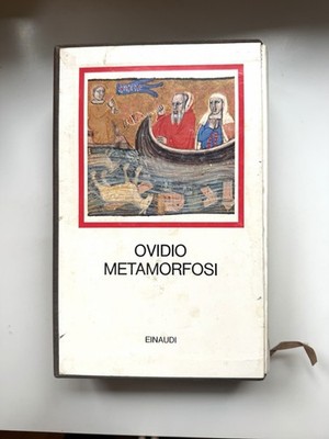 Ovid - Metamorphose | Die Jahrtausende Einaudi 1979 | Erstausgabe mit schatulle