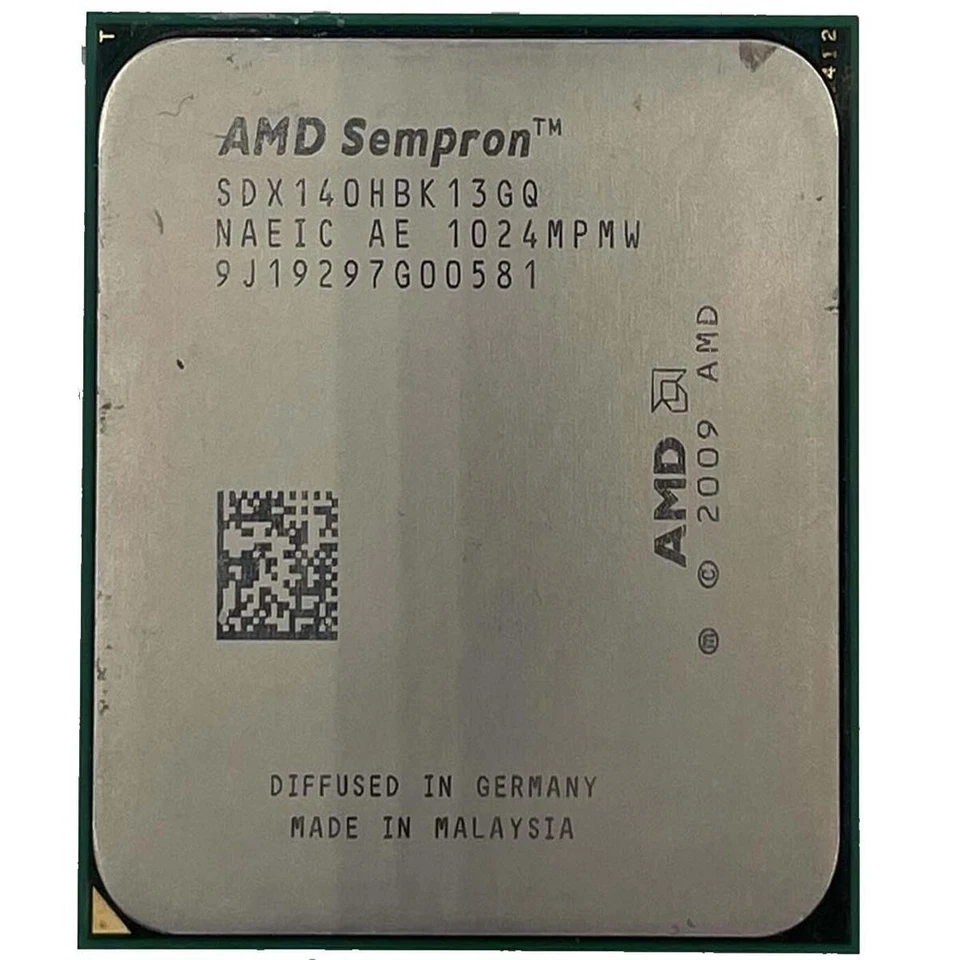 Amd Sempron 140 AM2+ AM3 SDX140HBK13GQ 2.7GHz Processor Single C Refurbished - Image 3 of 3