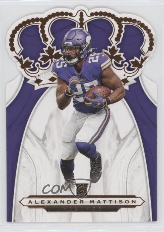 2019 Panini Chronicles Crown Royale Alexander Mattison #CR-28 06p8