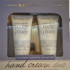 Nature Love Hydrating Hand Cream Duo Lavender Coconut Vitamin E Collection