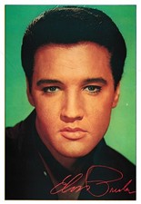 Elvis Presley - (Bravo Autogrammkarte)