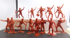 Marx 54mm Reissue Boonesborough Pioneers 13 Figures 8 Different