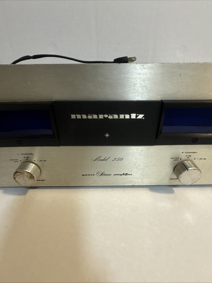 marantz  マランツ  Model  250  メインアンプ　作動確認済み marantz マランツ Model 250 メインアンプ 作動確認済み - メルカリ