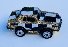 Micro Machines Mercedes Benz 450slc Gold Checkerboard Sparkler 1986 Galoob