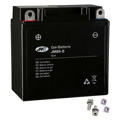 Gel-Batterie Motorrad YB9-B für Gilera Runner 125 FX DT 2T Baujahr 1997-1999
