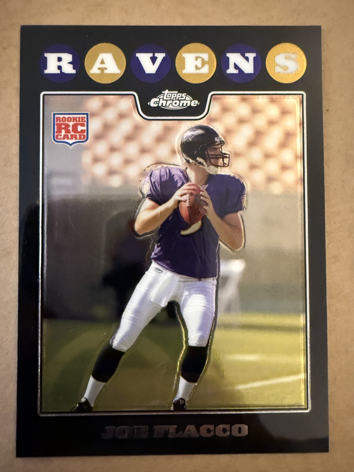 2008 Topps Chrome - Joe Flacco #TC170 (RC)