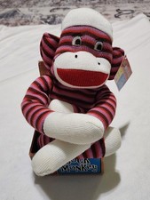 The Original Sock Monkey Hand-Knit, Plush 19  Street Players 2008 Vintage New