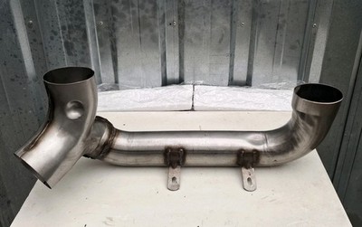 Porsche 964 89-93 Stainless Exhaust Connection Pipe for Heating 